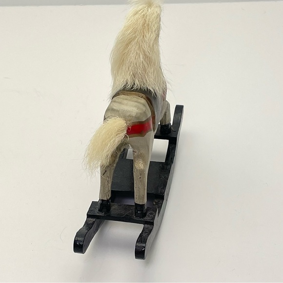 Folk Vintage Rocking Horse Holiday - Picture 2 of 15